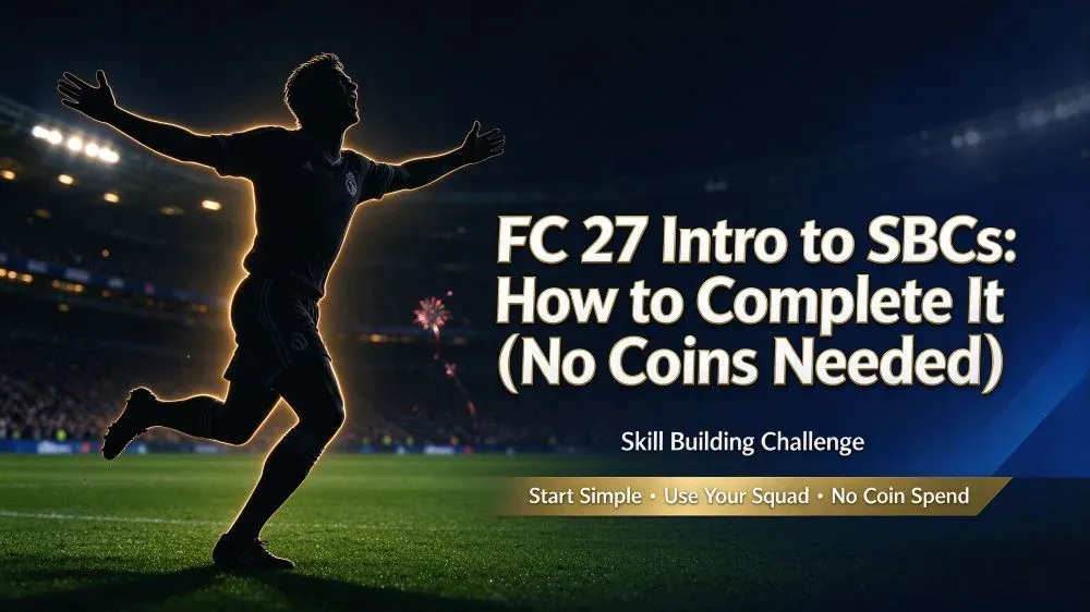 FC 27 Intro to SBCs: How to Complete It (No Coins Needed)