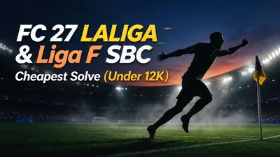FC 27 LALIGA & Liga F SBC: Cheapest Solve (Under 12K)